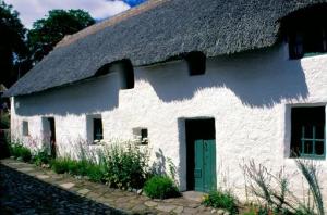 An exterior view of Hugh Miller's Cottage, Cromarty.